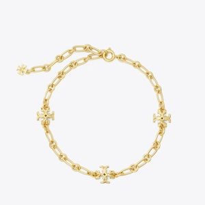 Tory Burch Roxanne Bracelet 18k Gold Plated